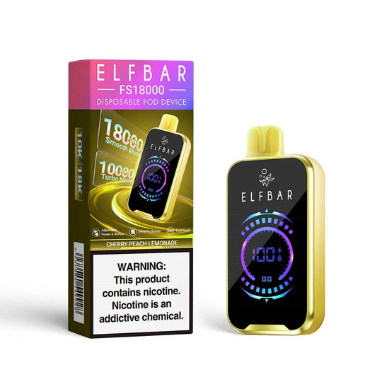 Elfbar 18000 puffs - Cherry Peach Lemonade