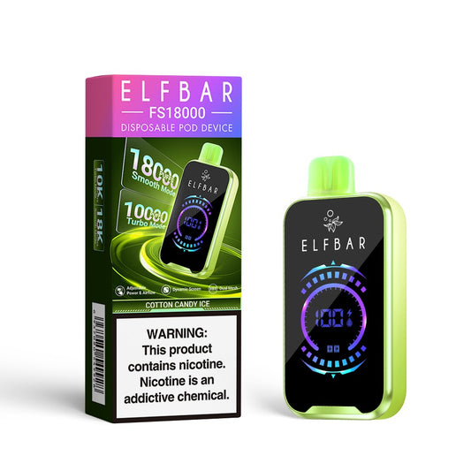 Elfbar 18000 puffs - Cotton Candy Ice