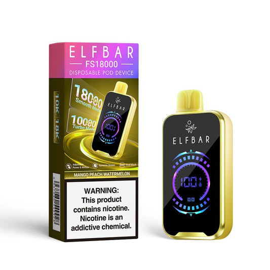 Elfbar 18000 puffs - Mango Peach Watermelon