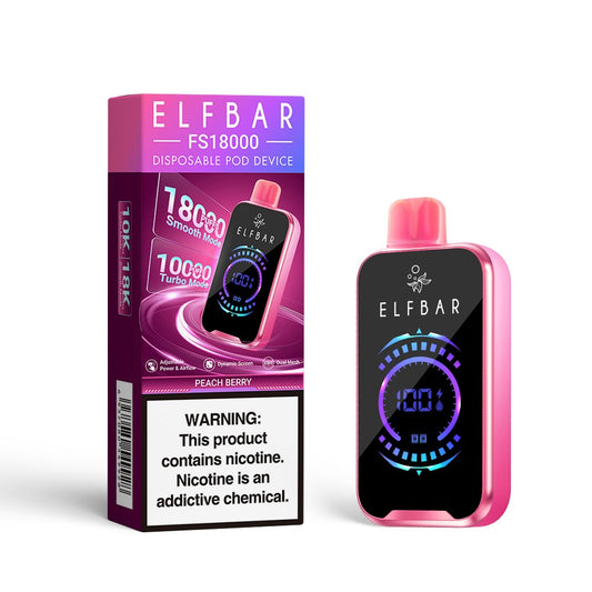 Elfbar 18000 puffs - Peach Berry